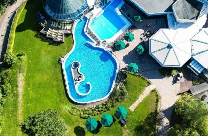 Frühlingserwachen in der Sole-Therme am 11. April 2026 (Foto: Tourismusmarketing Bad Harzburg, Simon Wettrau)